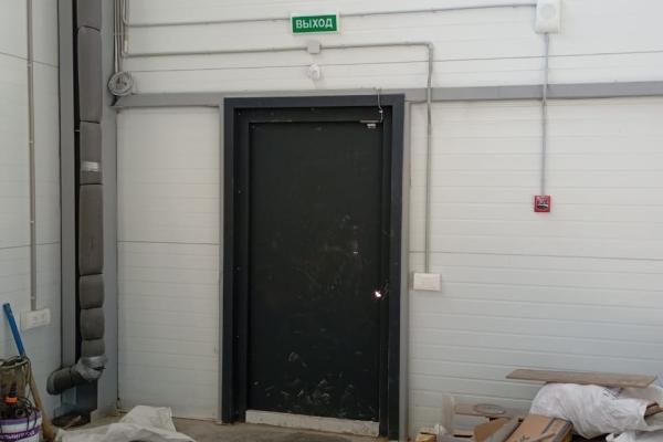 Противопожарная система в ангаре